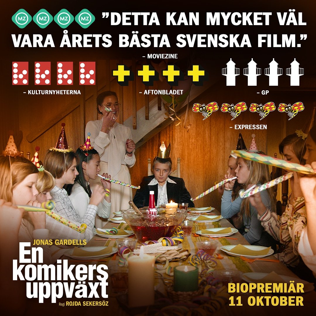 Jonas_Gardell's tweet image. Så många fantastiska recensioner av En komikers uppväxt!  Från och med imorgon är det DU som ska se den! ❤