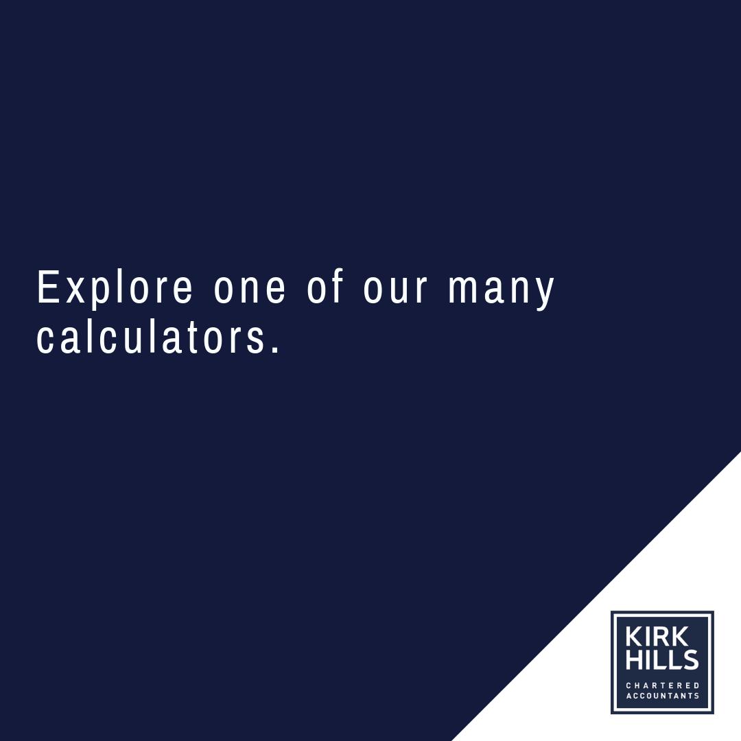From Income Tax and VAT Payment Deadlines to PAYE Payroll, our free calculators can help you with your finances. ➕

Click here to explore our calculators > bit.ly/2IDOx6h