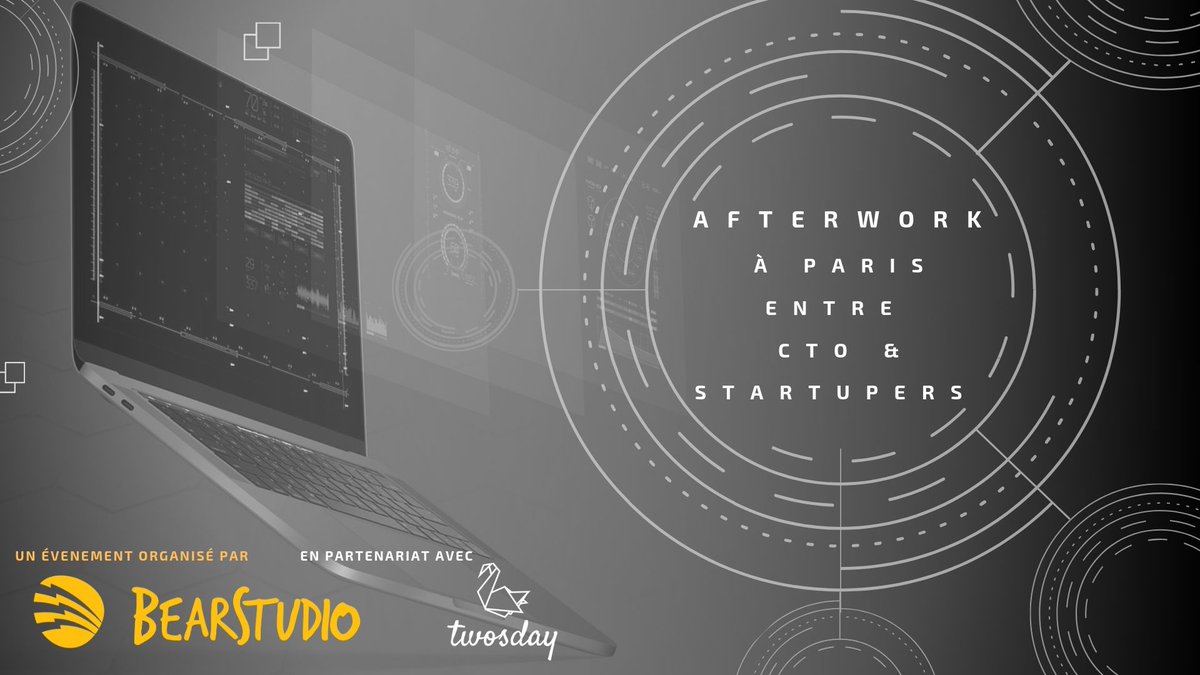 AFTERWORK à Paris - 26 Novembre

Découvrez notre partenaire pour notre premier événement : <a href="/twosdayapp/">twosdayapp</a>

Inscrirez-vous à ce Meet-up entre porteurs de projets et développeurs via le lien ci-dessous.
Nous vous donnons Rdv autour d'un verre au cœur de Paris !
meetup.com/fr-FR/Startup-…