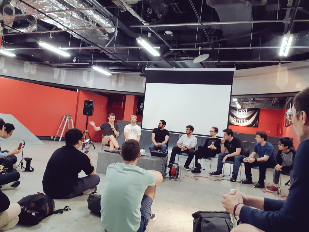 YahsinHuang's tweet photo. It was a real honor to meet @yurikonishijima @syuhei176 @_sgtn from @cryptoeconlab at a local meetup in #Osaka & @nrryuya from the @LayerXcom team -- congratulations on receiving @ethereum grants for your CBC Casper research! #layer2 #plasma #ethereum #plasmachamber #cbccasper https://t.co/CBY7dJ5EFk
