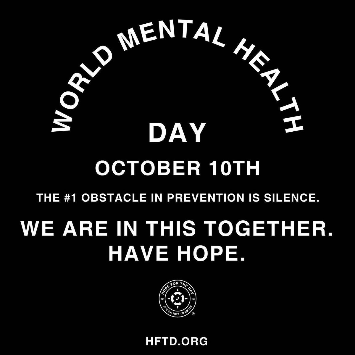 The people over at <a href="/hopefortheday/">Hope For The Day</a> are doing a really great thing, we hope that everything they do, they continue to do, real change can be made in the world with the work they do, your mental health matters! We love you all 🖤-Opshional