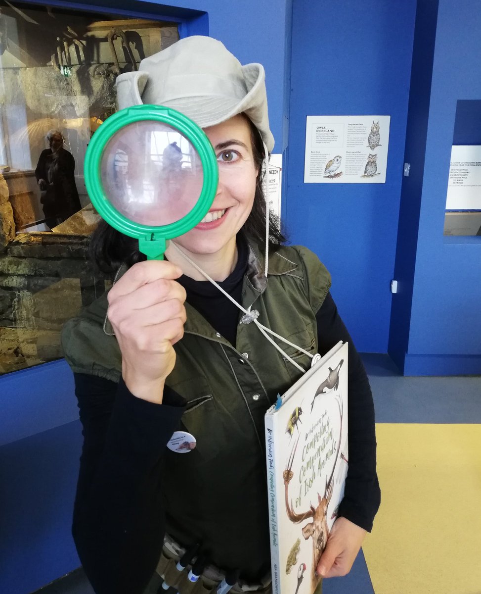 AgaGrandowicz's tweet photo. When I was working on #CompellingCompendium, I came a few times to St Enda's Park's Nature Room and imagined myself facilitating an art workshop here - and look at this - without telling anyone about this little wish I've been invited by @RedLineBookFest to do it! 🤩🎊 https://t.co/P9WxXltMBU