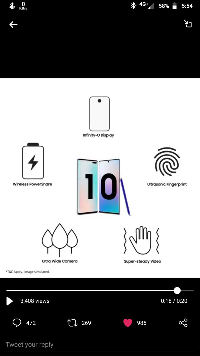 Ultra_Hopeful's tweet photo. @SamsungIndia Check the awesome accessories and spec of Note10 and Note10+ here:https://t.co/4oKYXGff1A
@SamsungIndia
@SamsungMobileUS 
#Note10 #Note10plus #samsung https://t.co/SkWQsnMqgl