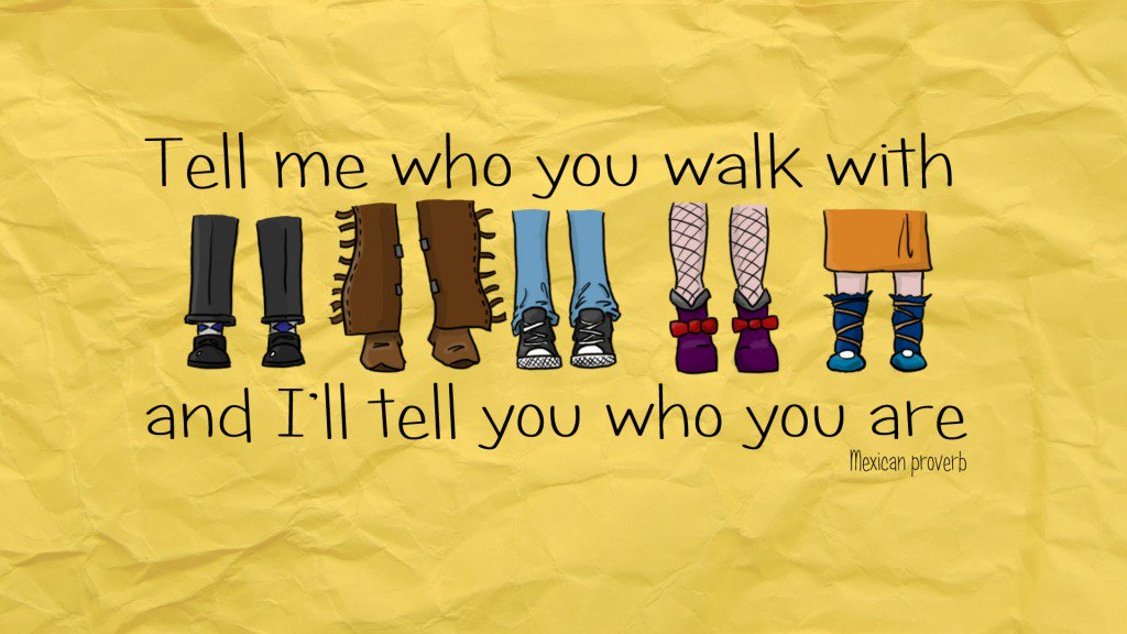 "Tell me who you walk with and I'll tell you who you are". 👣
.
.
¿Estáis de acuerdo con este #saying ? 🤔

#educachild #crecereningles #sayings #english #learnenglish #aprenderingles #ingles #people #thursday #happythursday