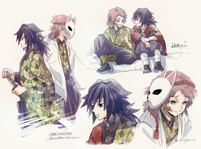 冨岡義勇 「鬼滅15巻の義勇さんの錆兎回想で突っ伏した…羽織全部じゃ