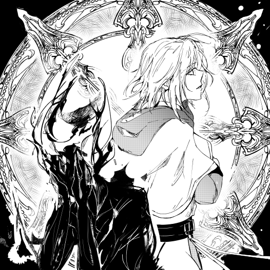 [Bewinder] I'm inking my original manga now, and i've been aiming to get an introductory chapter by end of month/early Nov  and now I question why I'm a detailed artist because each page is like 