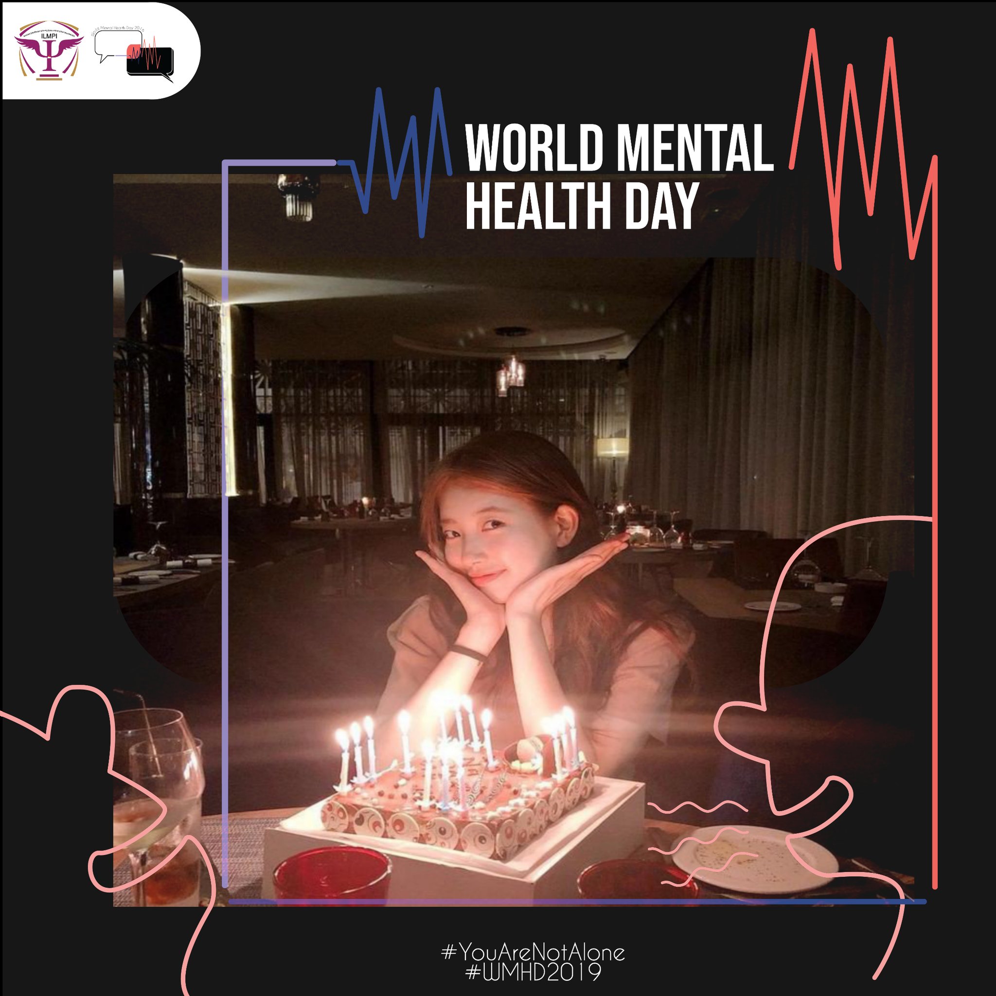 Happy World Mental Health Day >< Happy Bae Suzy\s Birthday 
