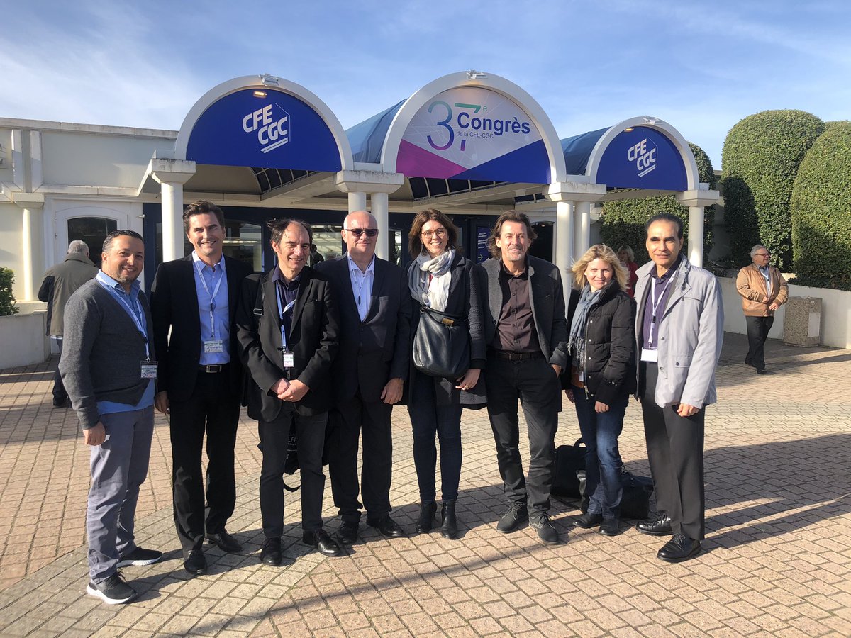 Equipe CFE-CGC TRANSPORTS aux Congrès #CFECGC sous un beau soleil normand. <a href="/CFECGC_RATP/">CFE-CGC Groupe RATP</a> <a href="/SNATT_CFE_CGC/">SNATT CFE-CGC</a> <a href="/cfecgc_fer/">CFE-CGC FERROVIAIRE</a> <a href="/CFECGC_Marine/">CFE-CGC Marine</a> @snpscn - SNRTC - CFECGC Getlink🤓👍🚄🚎🚚🛳
