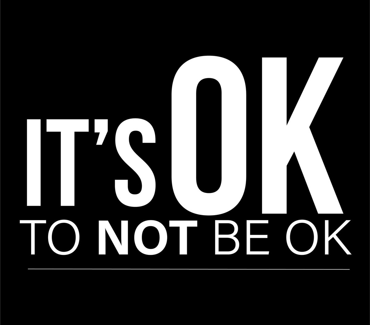 As its #WorldMentalHealthDay don't forget to check on friends and colleagues. 
#breakthestigma 
#ItsOkNotToBeOk