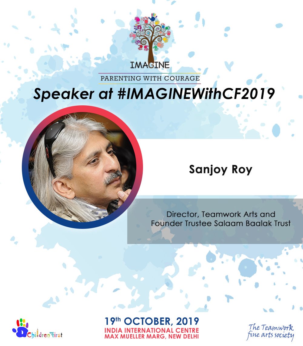 imaginewithcf's tweet photo. Meet Sanjoy K Roy in the Let’s Commit Panel at Imagine 2019 #ParentingWithCourage! Register here https://t.co/CHT4xwgHxG 
#sessions #session3 #imaginewithcf  #19oct19  #parenting  #parentingmatters  #parentinglife  #celebratingneurodiversity  #mentalhealth  #childrenfirst https://t.co/WJsh4cH7Gw