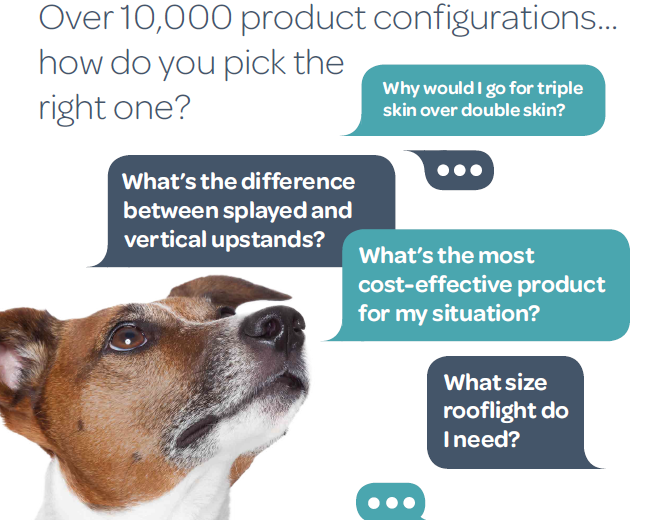 So many #rooflight choices...how can you be sure that you are making the right choice? Well there's no fuss with RUFUS, our online product specifier - give it a try now: ow.ly/rGNE50vqQ5a #rufus #configurator #contractors #skylights #flatroofwindows