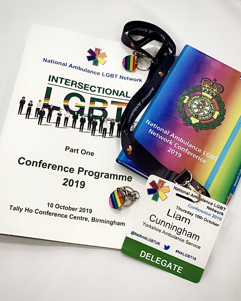 ThatScousePara's tweet photo. #Proud to be representing @YorksAmbulance at the National Ambulance LGBT Conference! @YASLGBTnetwork @NatAmbLGBTUK #OneTeam https://t.co/QsNb5V0JjQ
