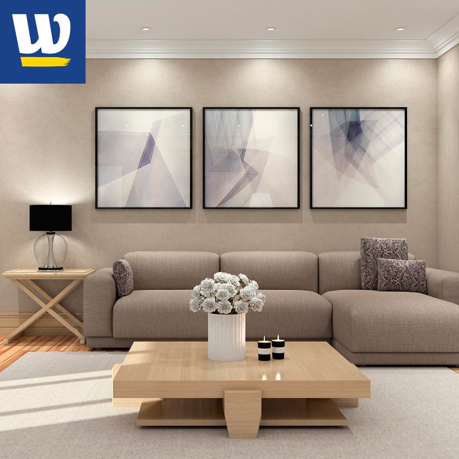 Las tonalidades café brindan un aire de calidez y sofisticación, luce espacios modernos con #PinturasWesco ➡️ bit.ly/2GvhGBW