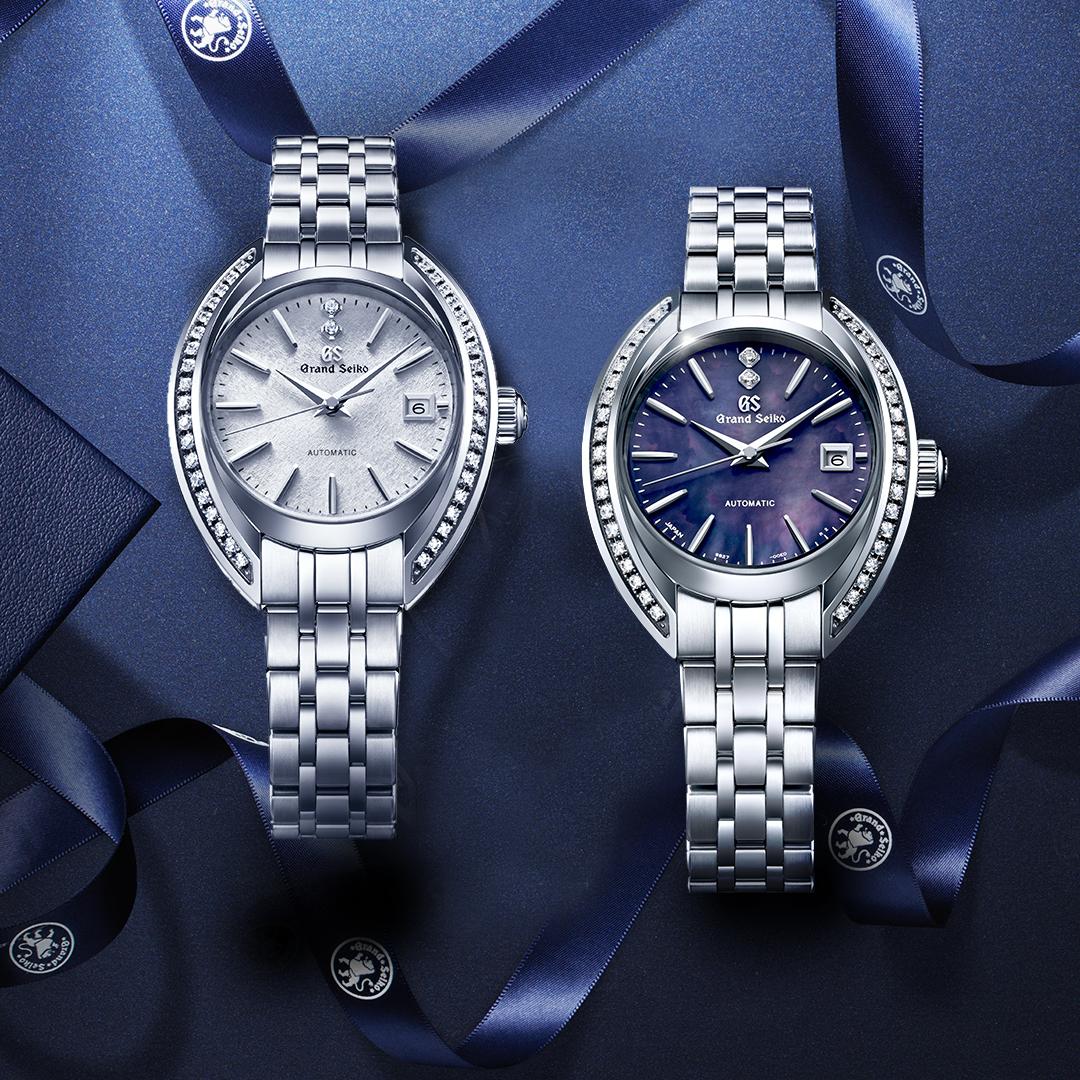 grandseikousa's tweet image. The Grand Seiko Elegance Collection seamlessly blends a slender case with the power of the new Caliber 9S27 movement. The two new models have a 
 a distinctive look with curved, flowing lines, emitting a natural beauty that is subtle, yet striking. #STGK011 #STGK013 #NatureofTime