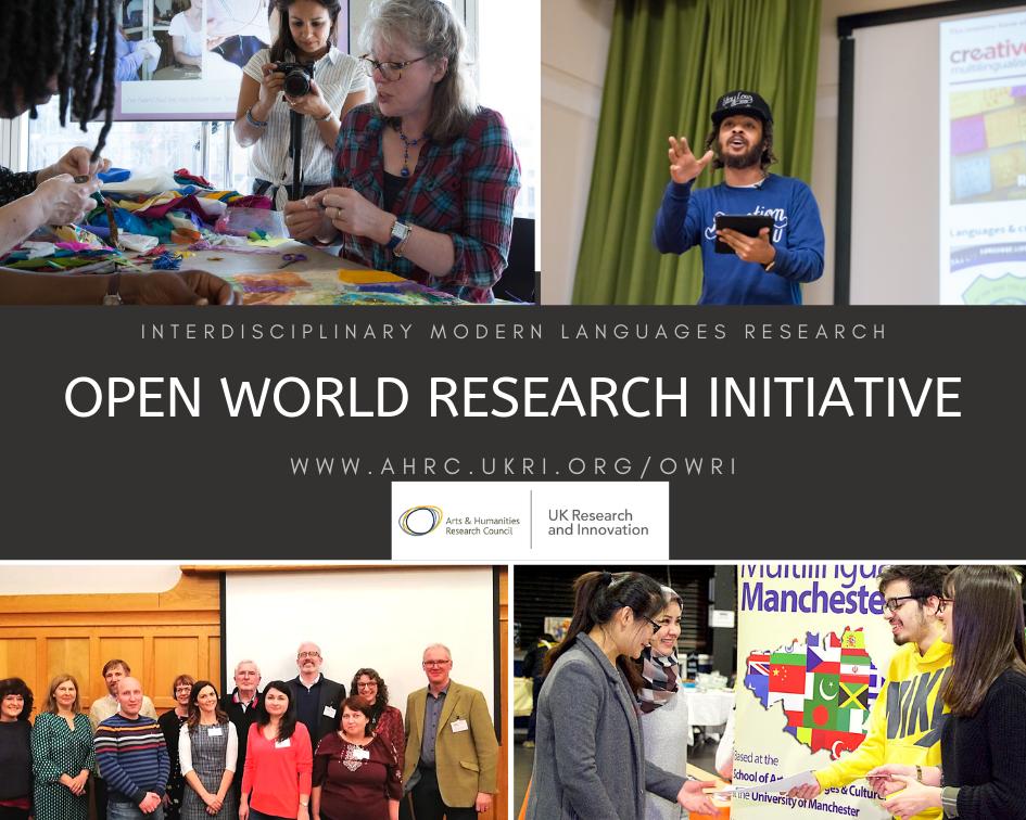 OWRILanguages's tweet photo. Keep up to date with our modern languages research and events by signing up to our monthly roundup. Check the October update at link https://t.co/mUm8v8uMDd #ValueLanguages #OWRIUpdates #modernlanguages #mfltwitterati https://t.co/uN2fd00Ip8