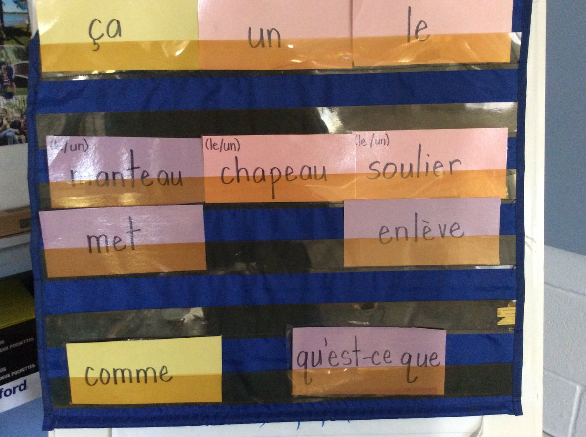 More vocabulary words. We're having a lot of fun learning the actions to go with them!