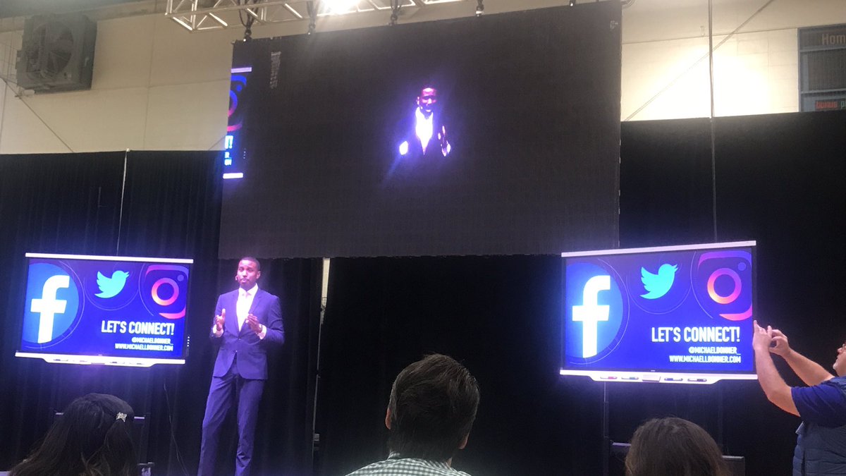 Michael Bonner is such a dynamic speaker