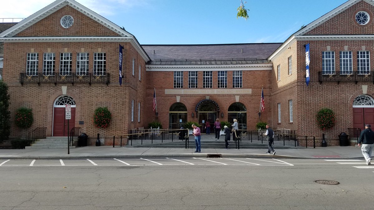Appropriate that Fall <a href="/NYSDLC/">NYSDLC</a> mtg.  is at <a href="/baseballhall/">National Baseball Hall of Fame and Museum ⚾</a> - a content provider that has embraced #videoconferencing to connect with students.