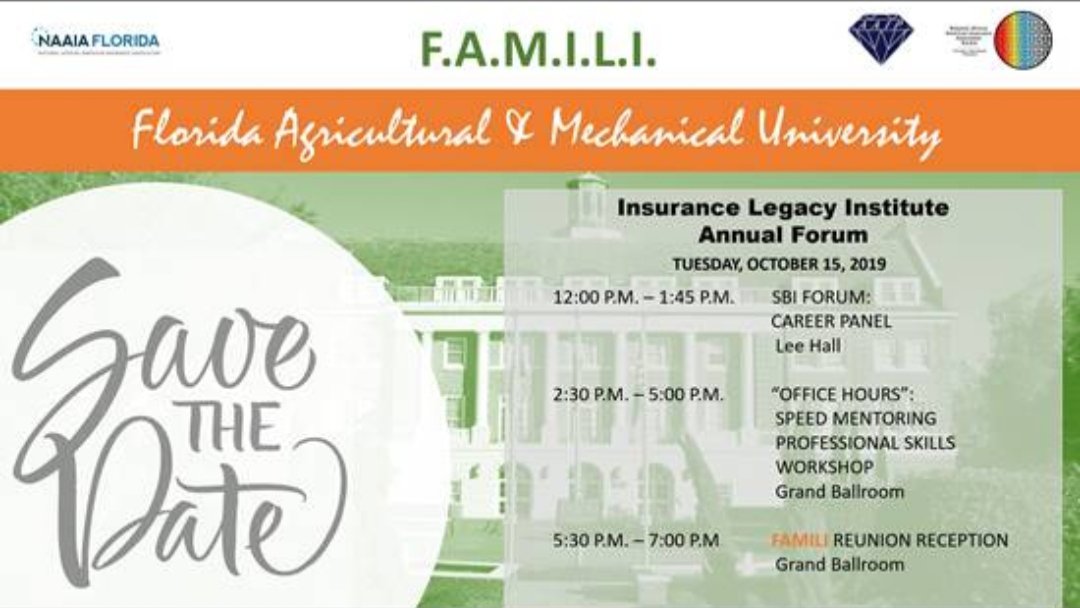 CurtisEJohnson1's tweet photo. Honored to be back on campus next week sharing exciting information about Insurance Careers. If you know of students on the campus please let them know. #naaiafl #insurancecareers #emergingleaders #insurance https://t.co/YIHqEAI71A