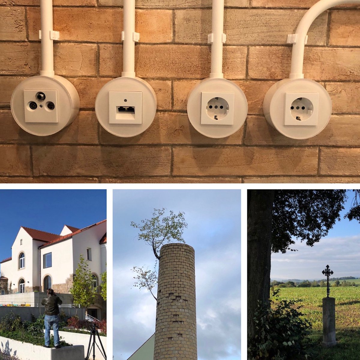 SEIFERTpr's tweet image. Gleich zwei Referenz-Shootings begleitete unser Chef Clemens Ottmers diese Woche - und fand sowohl kurioses, schönes und stimmungsvolles vor, als auch das neue Schalterprogramm Gira Studio unseres Kunden Gira
#schalterprogramm #elektrotechnik #sprontour #baufachpresse #B2B #B2C