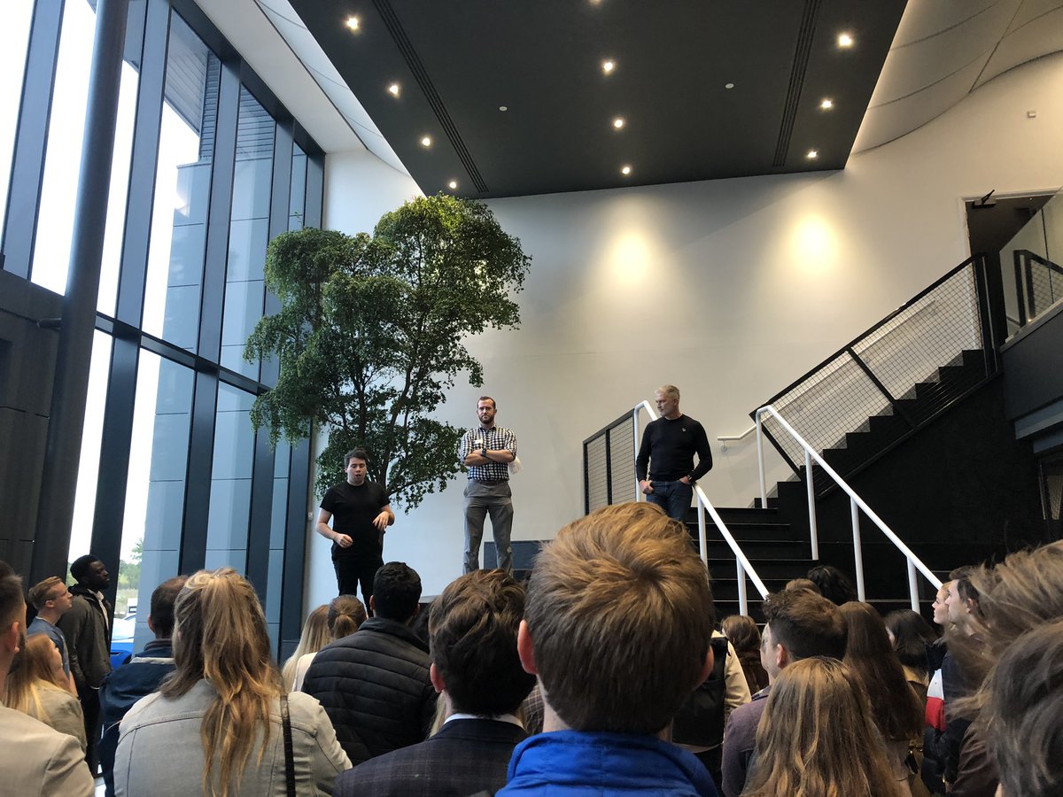 annaassinder's tweet photo. Last night we welcomed over 150 young people to @Gymshark to tour their incredible facilities & hear talks from Founder @BenFrancis1992 & CEO Steve Hewitt. I feel so lucky to work with such an inspirational and disruptive, yet welcoming and humble business. #FFEvents19 https://t.co/jXy4yezymV
