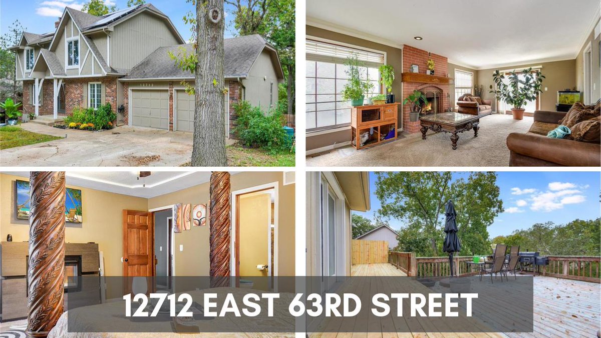 amysold1's tweet photo. 📢 Spacious 2-story in Timber Valley!  Features a large family room w/picture windows, huge master bedroom, walkout basement, &amp; large deck w/spacious fenced yard.

Take a look! https://t.co/qq8tvZVOf7

#PRGListings #PremiumRealtyGroup #RaytownRealEstate #KansasCityRealEstate https://t.co/dg6uyUsYyA