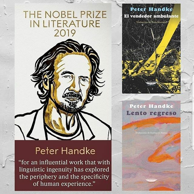 GussiLibros's tweet photo. @elcuencodeplata
#cuencodeplata #gussilibros #peterhandke #premionobeldeliteratura #librorecomendado #librodestacado #librosdiferentes #premionobel https://t.co/5CmOMWdfgf https://t.co/oGhGszqj0B