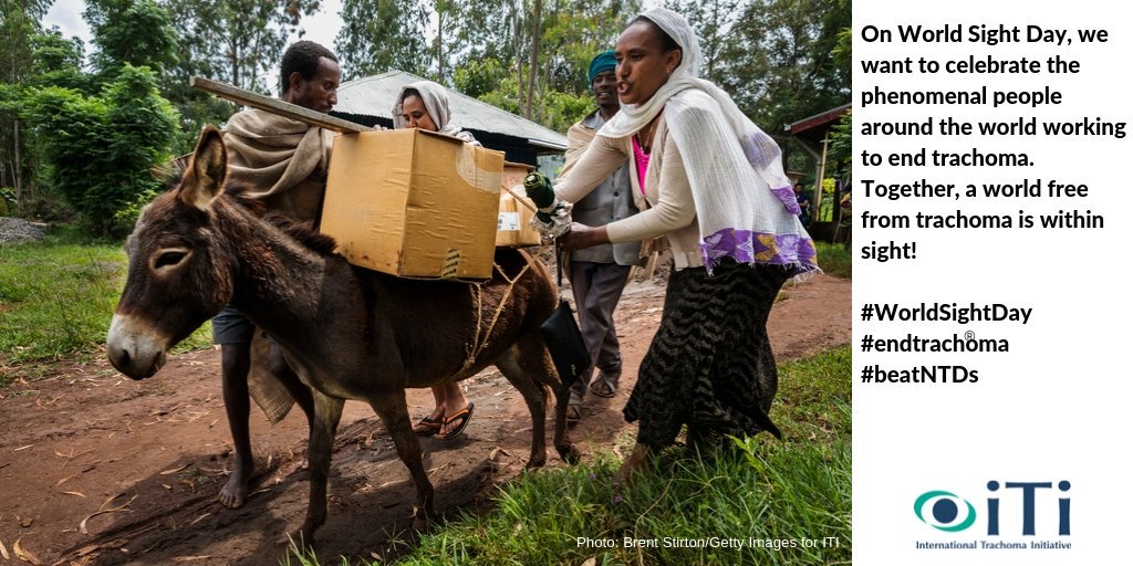 ITIatlanta's tweet photo. On #WorldSightDay, we want to celebrate the phenomenal people around the world working to end trachoma. Together, a world free from trachoma is within sight!

Image: Brent Stirton/Getty Images for @ITIatlanta 

#WorldSightDay #endtrachoma #beatNTDs https://t.co/vQzpK3pvYL