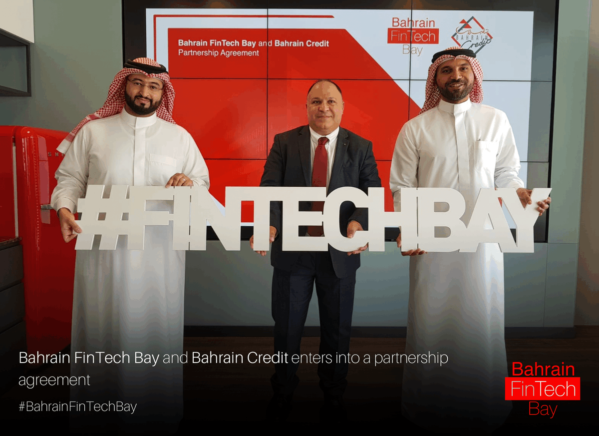 FinTechBay's tweet photo. We are excited to have entered into a partnership agreement with Bahrain Credit and welcome them as our Corporate Partner.
#BahrainFinTechBay #FinTechBay #BahrainCredit #FinTech #FintasticBahrain #TeamBahrain https://t.co/XXIntuLLfb
