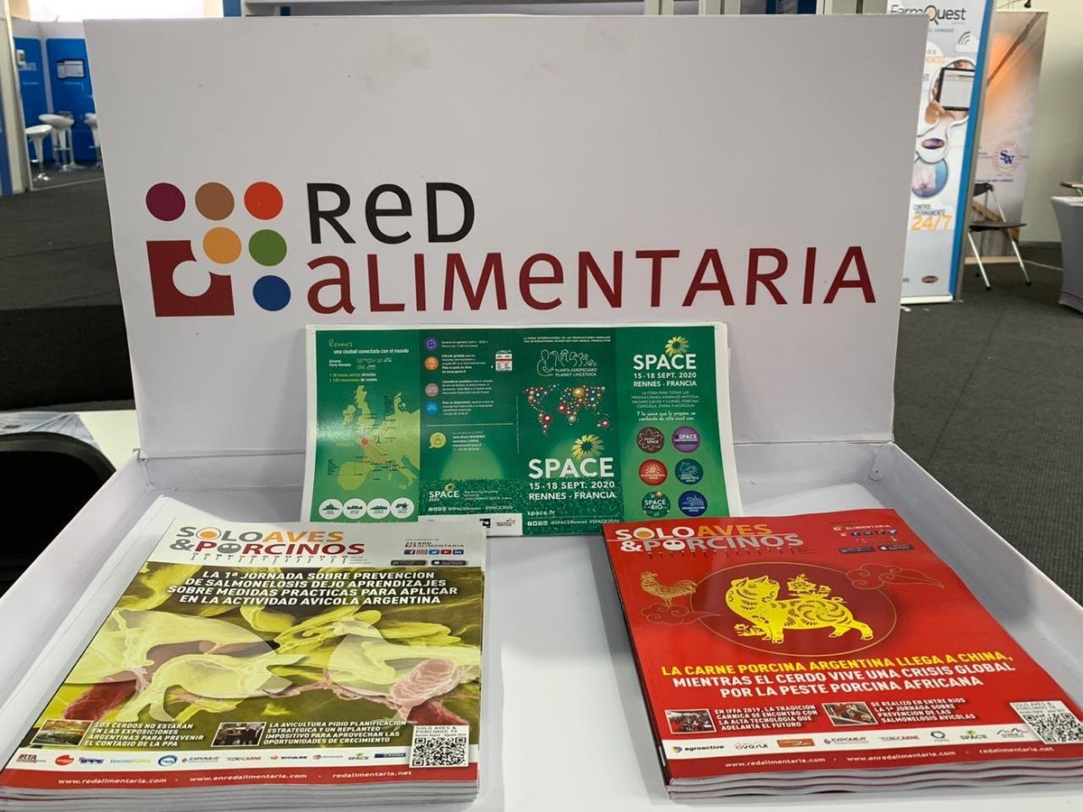 SPACERennes's tweet photo. 🌏 La #PlanèteElevage rayonne dans le monde ! Cette semaine, nous sommes présents pour la promotion du #SPACE2020 au SIPSA en Algérie, sur l'événement Aquaculture Europe en Allemagne, au Congrès OVUM au Pérou et au Salon Golden Autumn en Russie. #elOVUM2019 #sipsafilaha #AE19BER https://t.co/dewi5Hap53