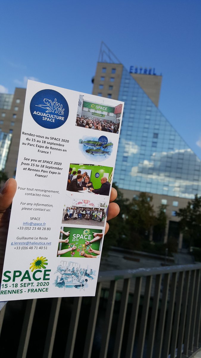 SPACERennes's tweet photo. 🌏 La #PlanèteElevage rayonne dans le monde ! Cette semaine, nous sommes présents pour la promotion du #SPACE2020 au SIPSA en Algérie, sur l'événement Aquaculture Europe en Allemagne, au Congrès OVUM au Pérou et au Salon Golden Autumn en Russie. #elOVUM2019 #sipsafilaha #AE19BER https://t.co/dewi5Hap53