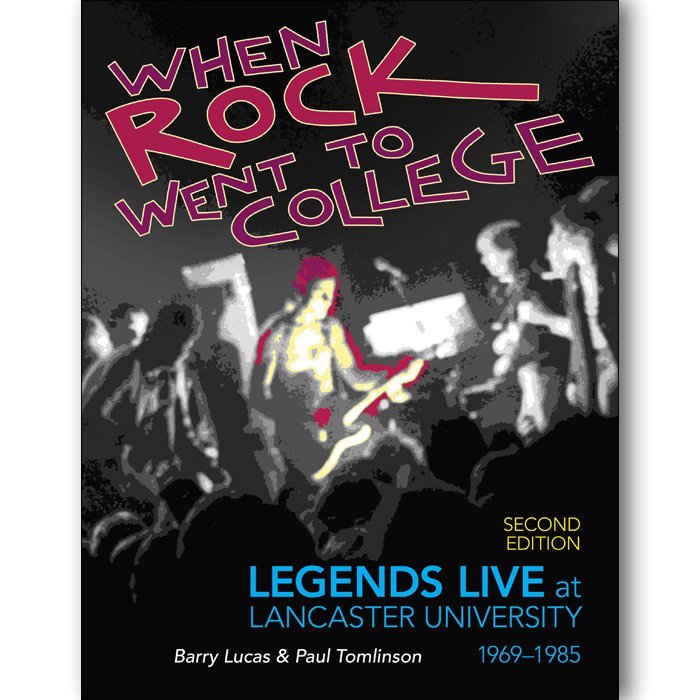 The #secondedition of #WhenRockWentToCollege will be out soon, so pre-order your copy now! carnegiepublishing.co.uk/product/rock-w…
The Who, Pink Floyd, Paul McCartney, U2, Van Morrison, Eric Clapton, Queen… just some of the legends who featured virtually every weekend in little old Lancaster.