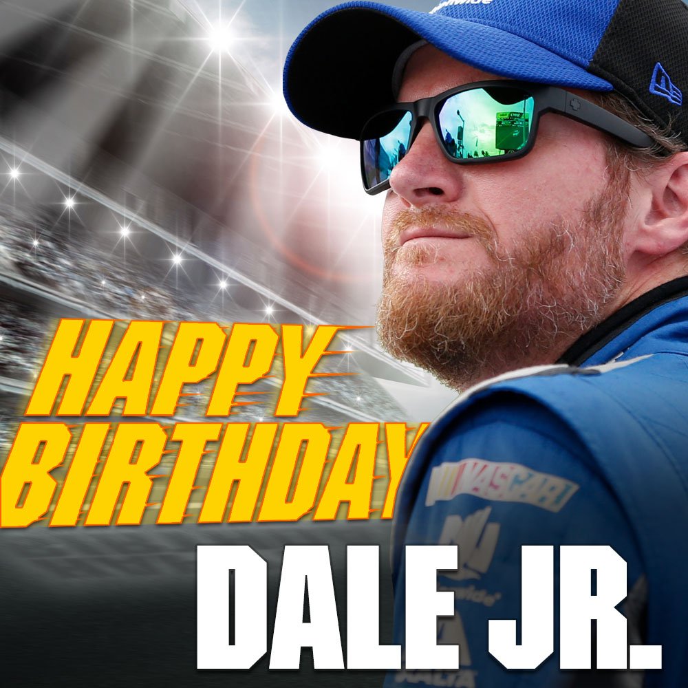 Whether you think of him as Number 8 or Number 88, he turns 45 today. Happy birthday, Dale Earnhardt Jr.! 