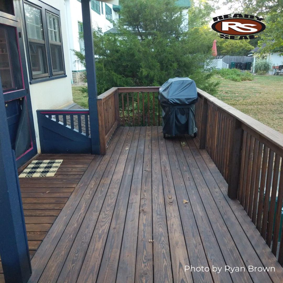 Ready Seal on Twitter "This pine deck looks stunning with its new