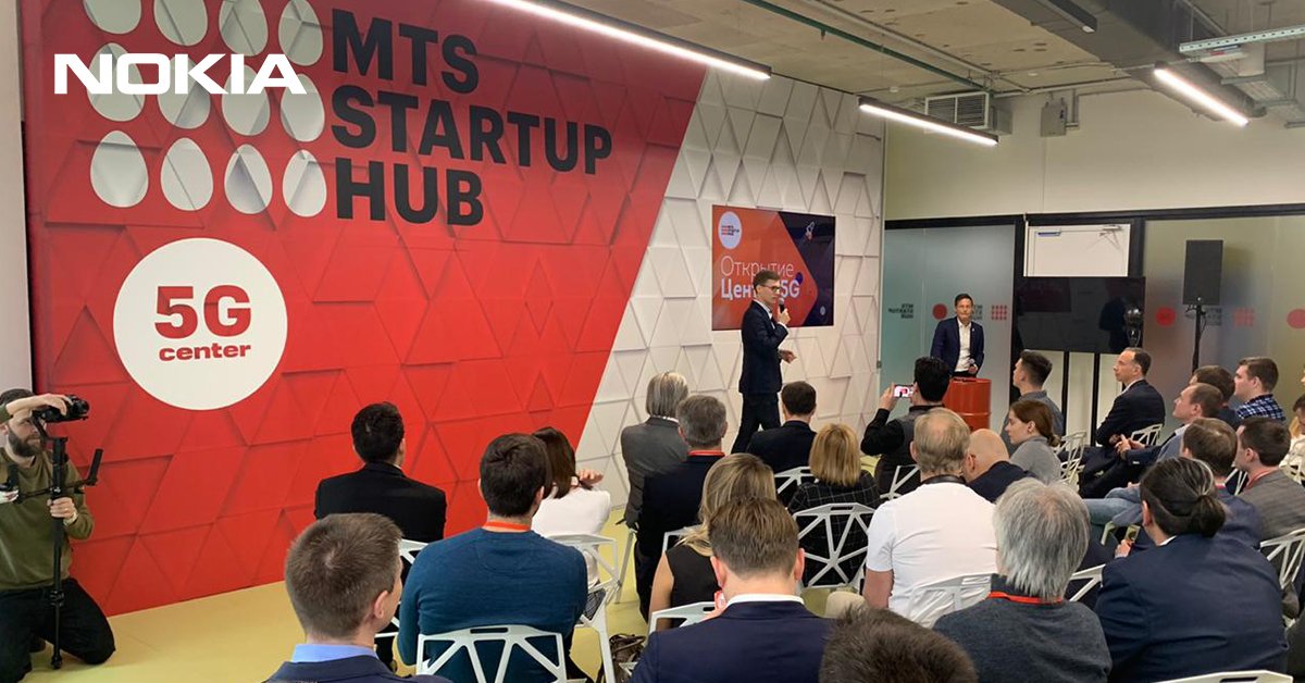 nokia's tweet photo. We are glad to partner with MTS @mts_news as it opens a #5G Center today in Moscow. Our end-to-end 5G network incl. Nokia AirScale serves as the foundation to develop and test digital services and various 5G scenarios, helping to develop the 5G ecosystem in Russia. #5GinAction https://t.co/JuKCYWWuiL