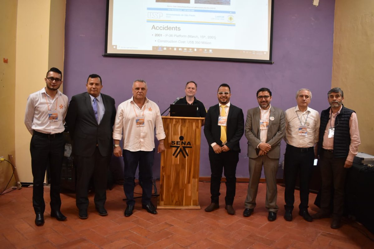 HenryLuna_S's tweet photo. Desde #Cartagena en #PrimerWorkshop Internacional de Metrología Industrial socializamos logros y retos de #MesaSectorial Industria Petroquímica para el 2020 a expertos internacionales y organizaciones del sector. #equidad #SomosSENA 👏 https://t.co/hfwooMGCKP