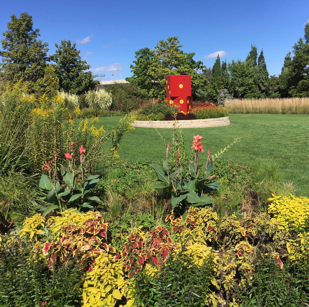 A beautiful late summer day at Reinman Gardens #ames #iowa #gardens