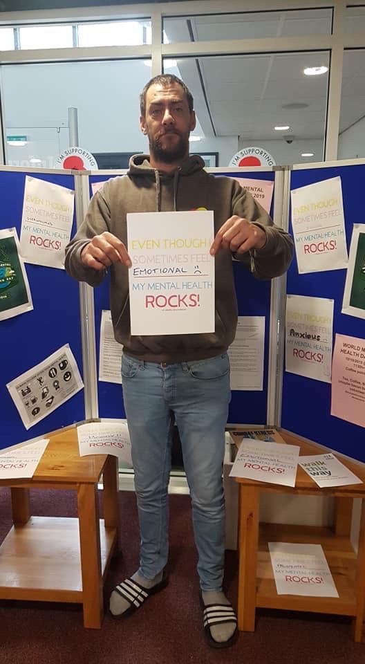 Veterans coffee morning joining in to support our campaign ❤️

#itsoktofeelallthefeels 
#mymentalhealthrocks