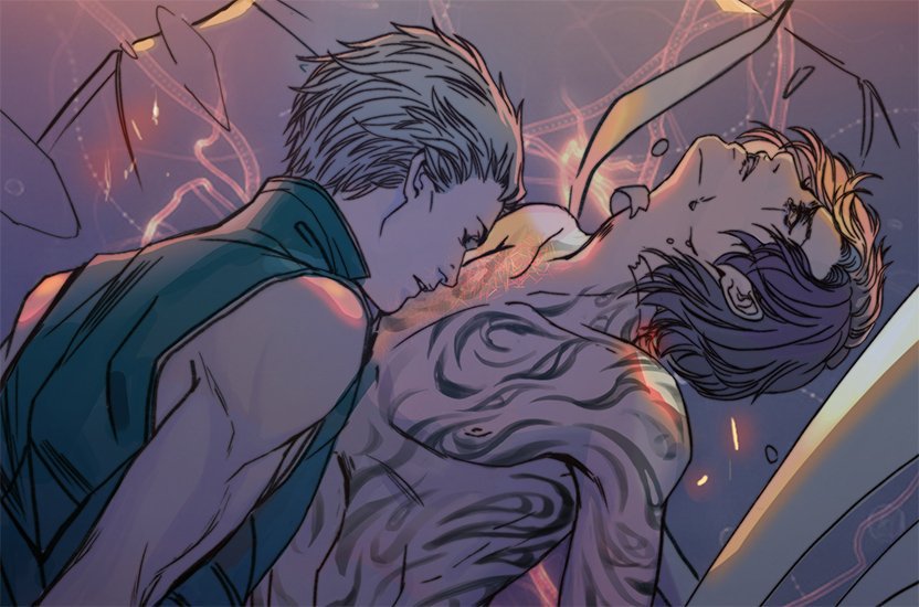 #Dante #DMC5 #Vergil #V #DanteVergil #VerV #Dantev Illustration for fan-fic...