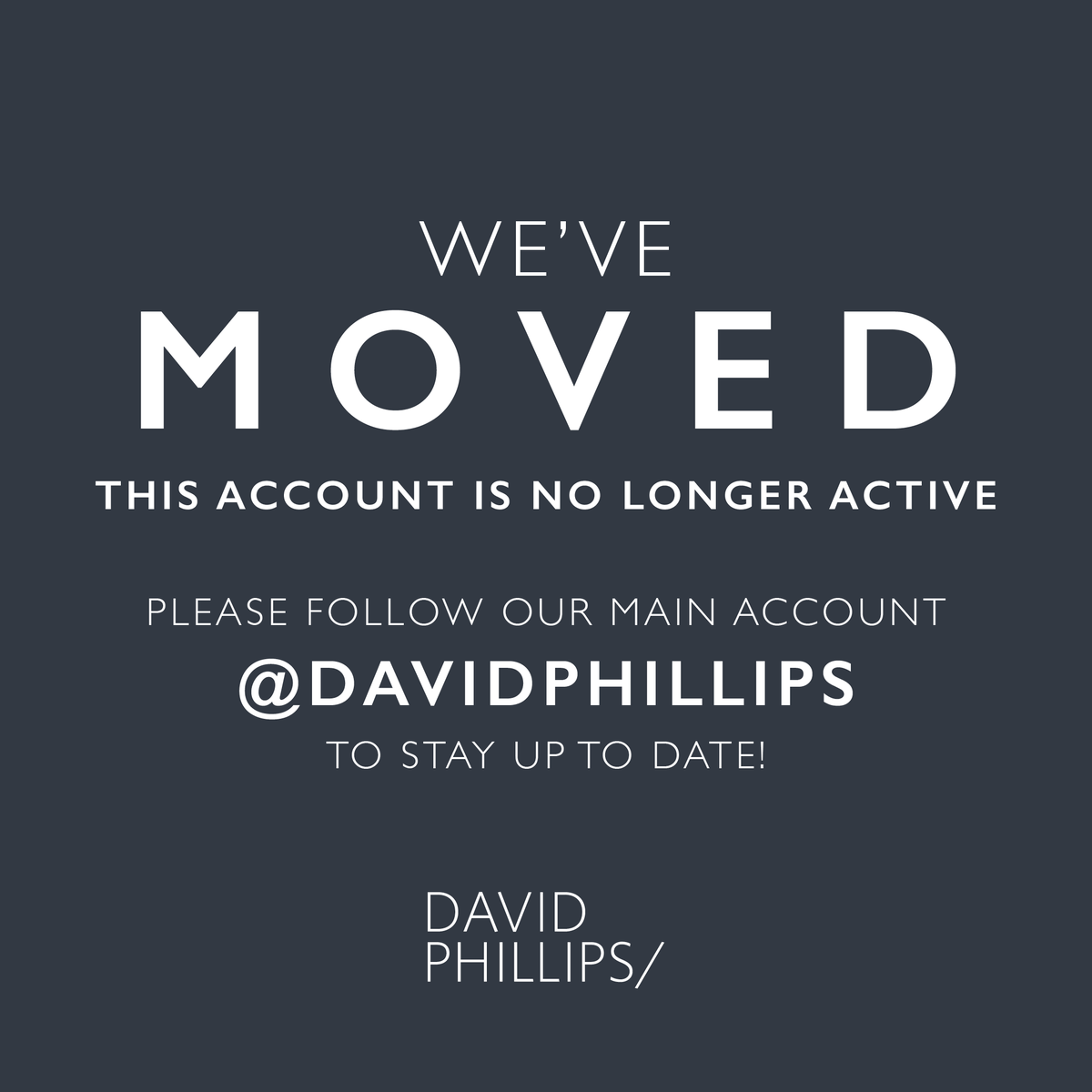 We've moved! This account is no longer active. Please follow our main account <a href="/DP_Furniture/">DP FURNITURE INTERIORS LUXURY WORKS</a> to stay up to date.