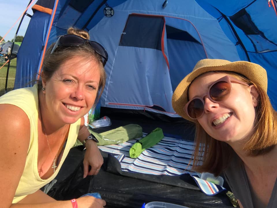 #epicthrowback to Helen Preece & Pal living their best tent lives at #coolbritannia2019 😎⛺☀️