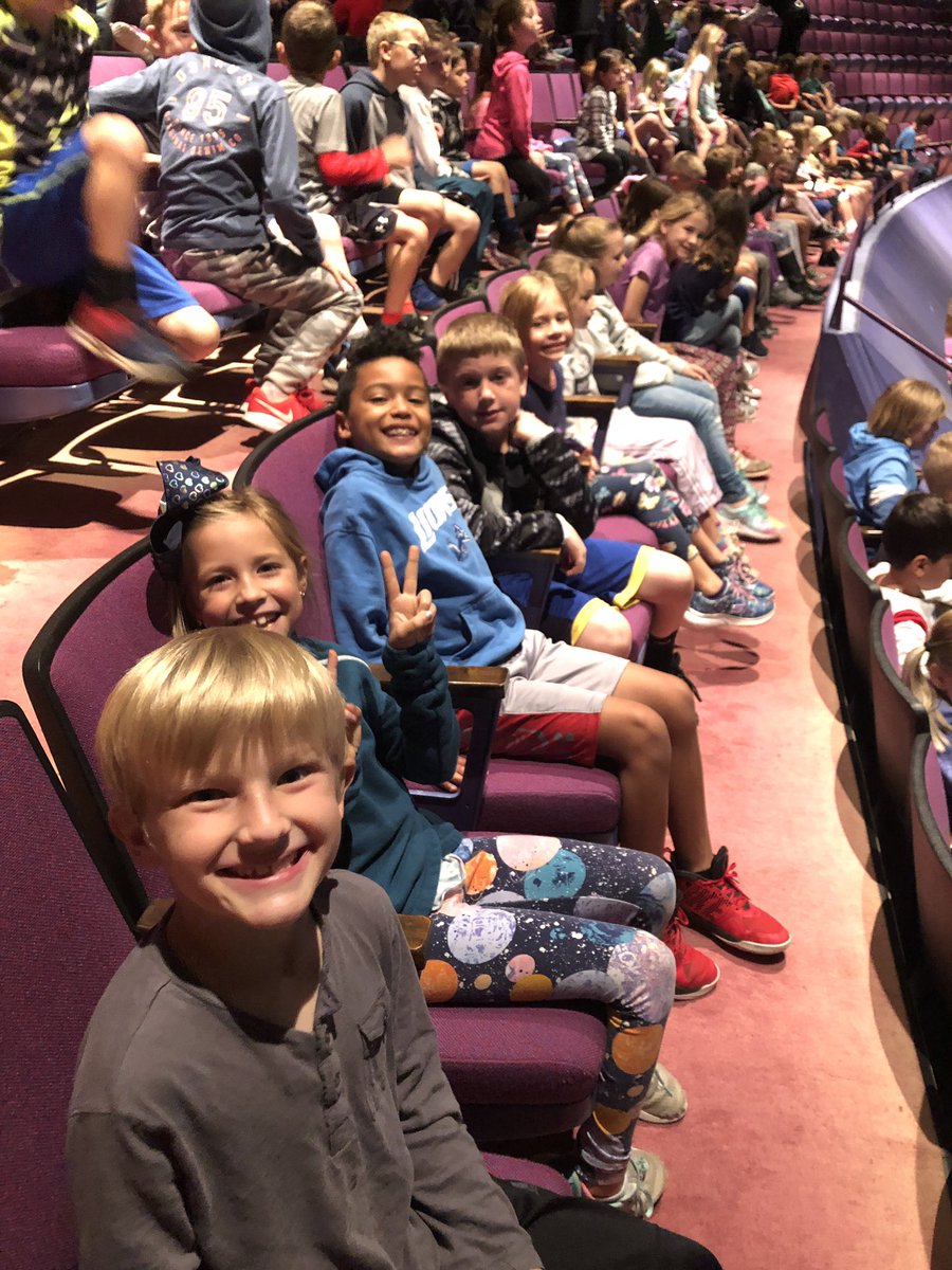 south_3rd's tweet photo. Third Grade is ready for the Jackson Symphony Orchestra!! https://t.co/sZLBXPmROd