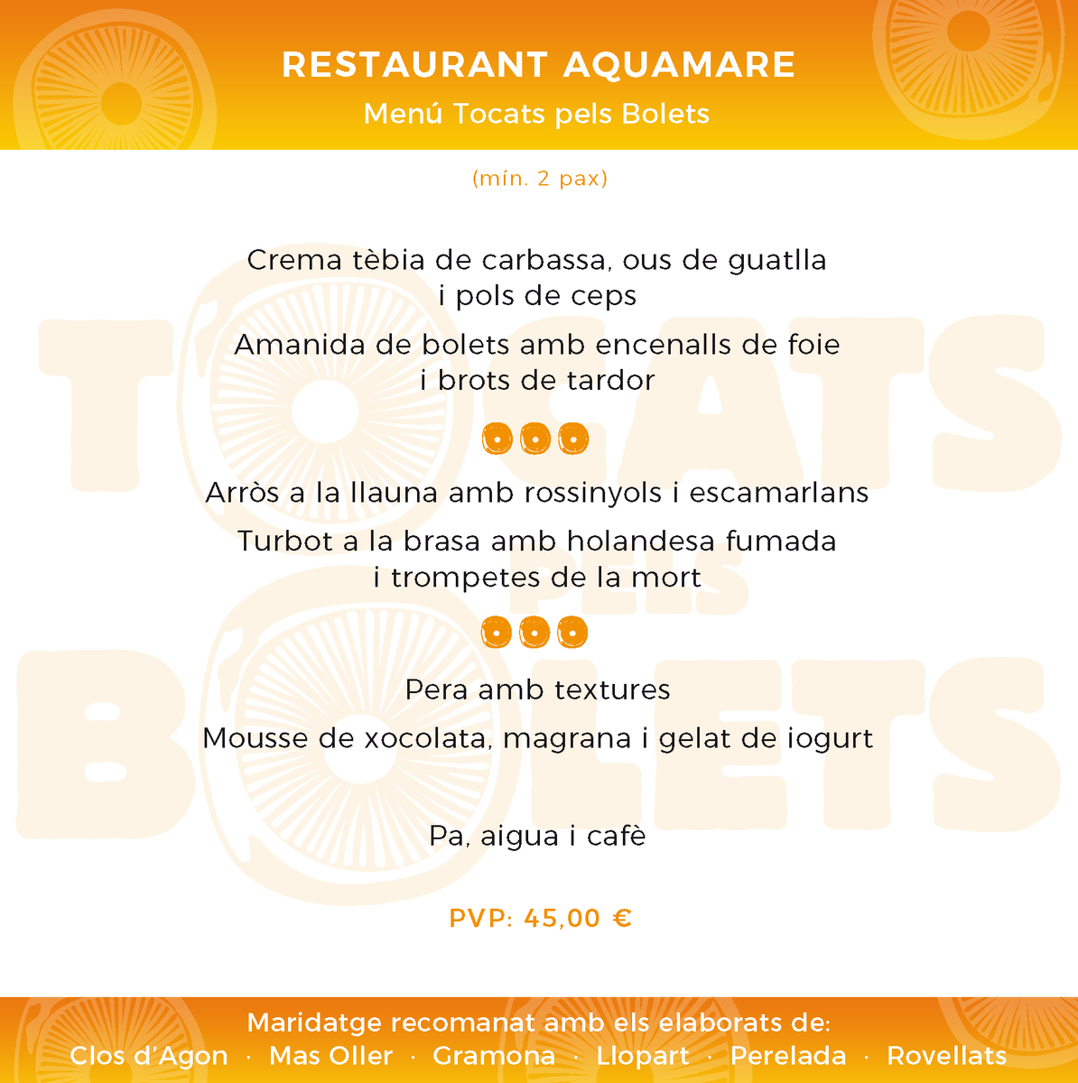 CuinaEmpordanet's tweet photo. 🍄 Campanya gastronòmica 👉TOCATS PELS BOLETS👈 del 4️⃣ d'octubre al 3️⃣ de novembre❗️
📣 Avui us descobrim... Restaurant Aquamare de @lacostapals, a Pals 🔝😊
#cuinaempordanet #tocatspelsbolets #tardor #bolets #gastronomy #menúbolets #restaurantaquamare #aquamare #lacosta #pals https://t.co/WCUrP8PxmO