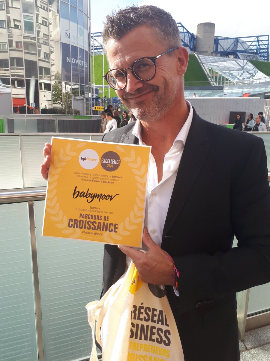 mcoudie's tweet photo. Un grand bravo à mon 'camarade de promo' @Lwindenberger et à ses co-fondateurs de Babymoov pour leurs incroyables énergie et succès entrepreneuriaux depuis + de 20 ans ! Vive la #serendipité et les belles retrouvailles à #BIG #InnoGeneration 
#talentsESCClermont 
#TeamExcellence https://t.co/l7feqzGb97