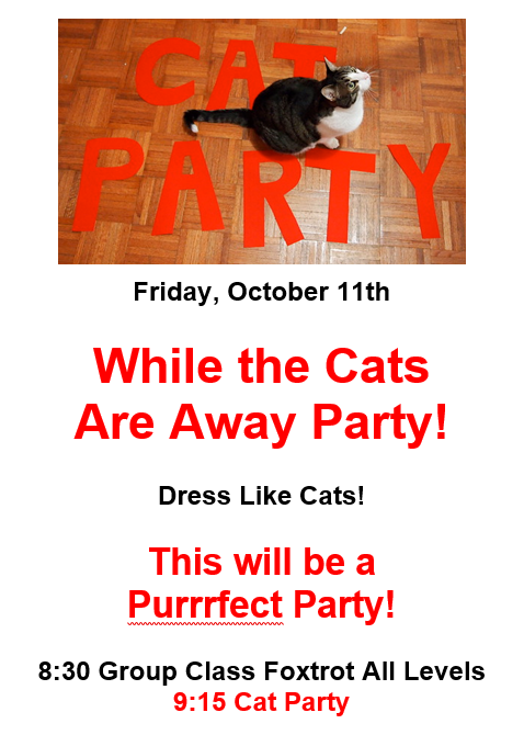 ArthurMurraySM's tweet photo. Arthur Murray Friday "While The Cats Are Away" Party! - https://t.co/52o9uMwcp4 https://t.co/glEHHE8M9a