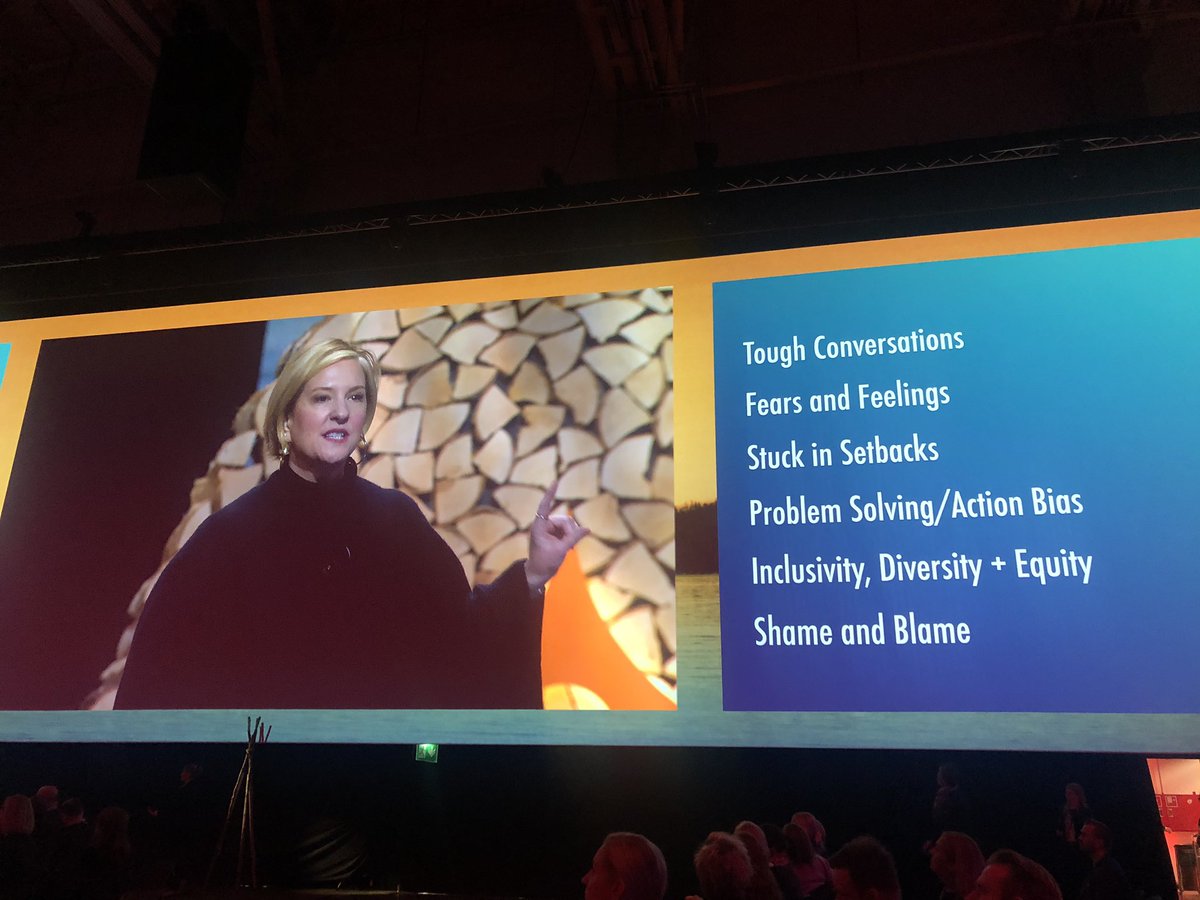 This is what happens when there is no courageous leadership.❗️ #brenebrown #1000johtajaa #NBforum19