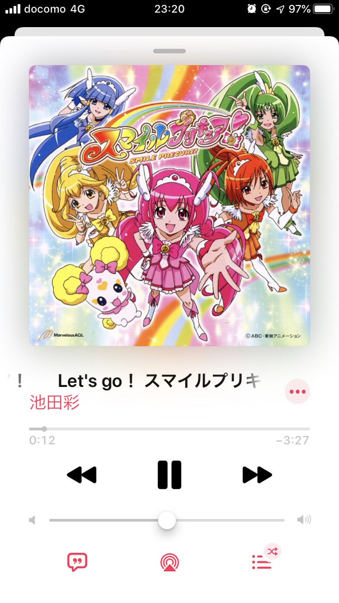 まつる Lov勢 على تويتر Let S Go スマイルプリキュア スマイルプリキュア オープニングテーマ Nowplaying