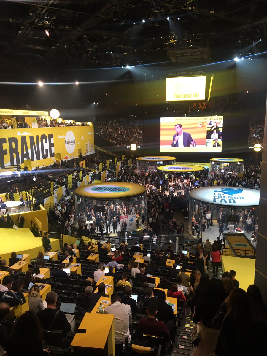 ENORME! BIG, l’événement phare de <a href="/Bpifrance/">Bpifrance</a> est plein à craque même à 16h! #InnoGeneration 👏🏼👏🏼