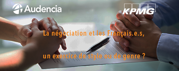 audencia's tweet photo. #RSE - La #négociation et les Français.e.s, 1 exercice de style ou de genre ? C'est le thème de la prochaine table ronde que la #chairerse d'@audencia organise avec @KPMG_France le 7/11 à Paris. Venez https://t.co/kHApab1oOq ! 
#negopro #EgaFH
👉https://t.co/5U9M5gcrHS https://t.co/o94yFhaJgX