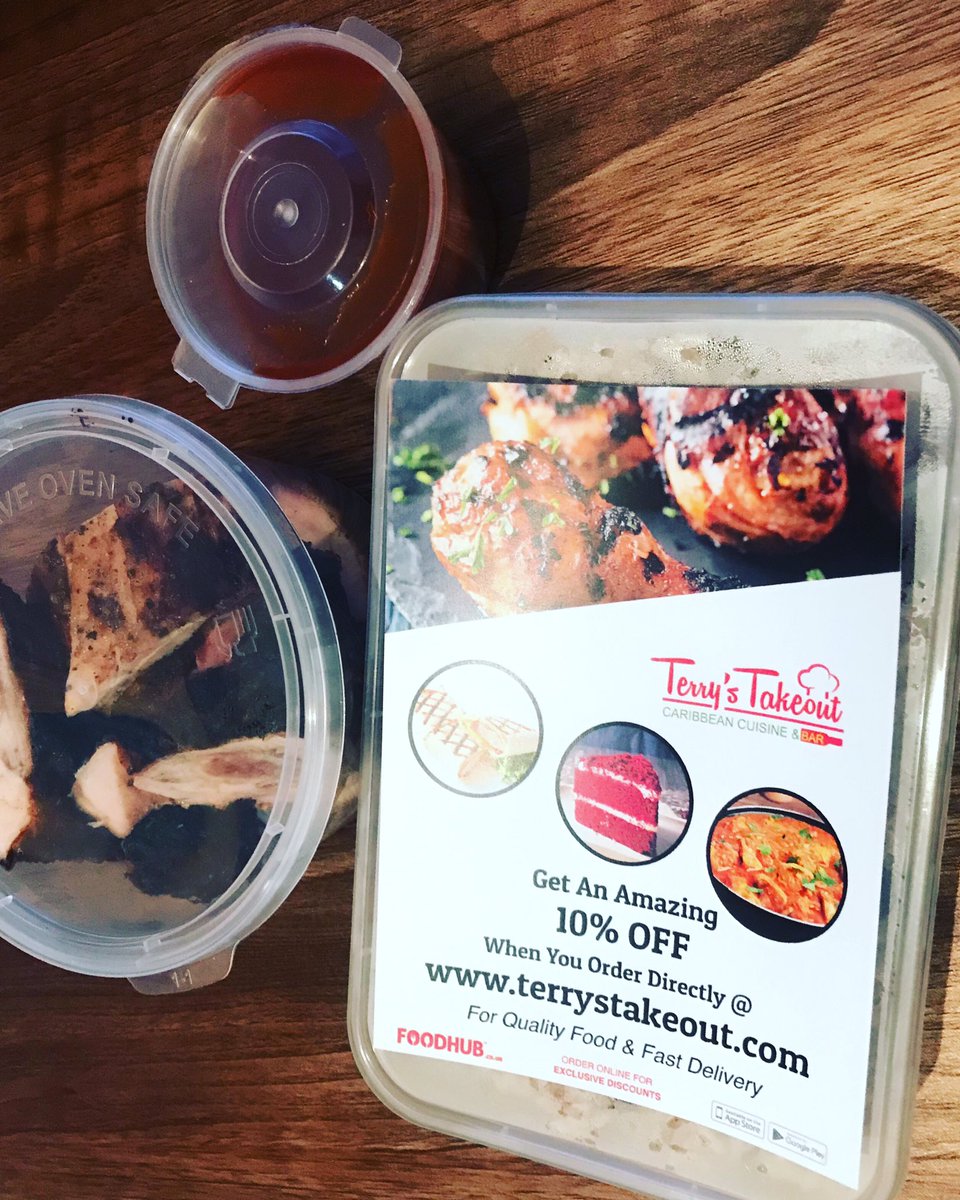 terrystakeout's tweet photo. @terrystakeout one of our best-seller Jerk Chicken ”N” Rice ”N” Peas with our mouth-watering jerk sauce!! #rt https://t.co/LIDnWXXRm0